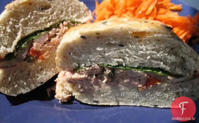 Atum Grelhado Com Salsa De Manga-Mamão