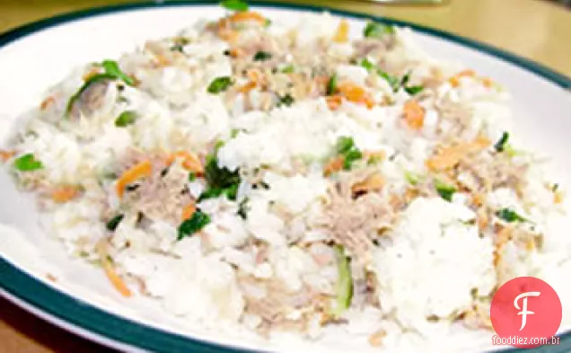 Romaine Rice Tuna Salad