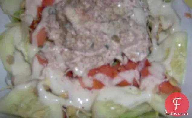 Salada de atum de Jim