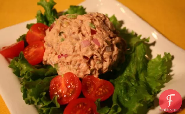 Salada de atum saudável, saborosa e Real de domingo - para salada de atum, derreta