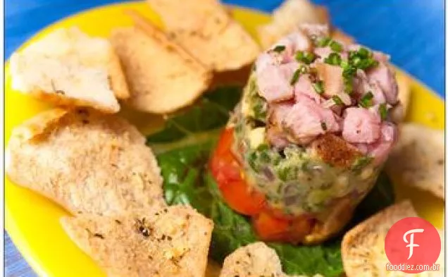 Tártaro De Atum Ahi Com Abacate