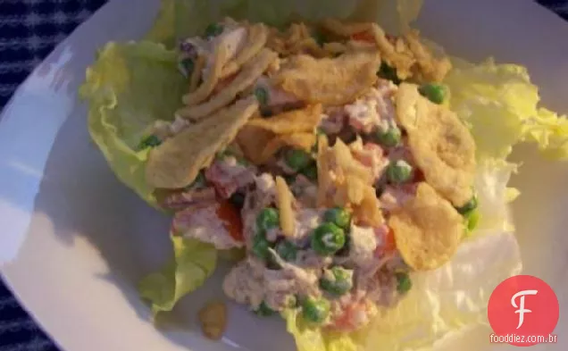 Atum, Bacon e salada vegetariana