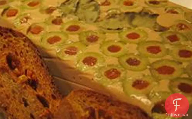 Terrina de mousse de atum com azeitonas
