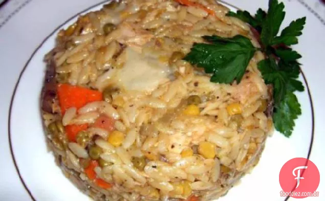 Macarrão De Atum Com Orzo (Gordura Reduzida)
