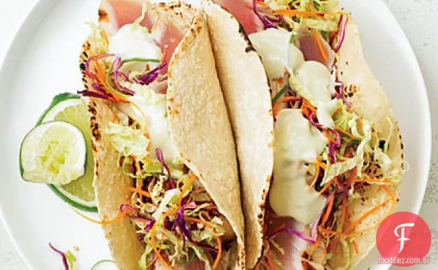 Tacos De Peixe Japoneses