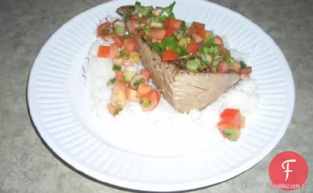 Pico De Gallo Seared Ahi