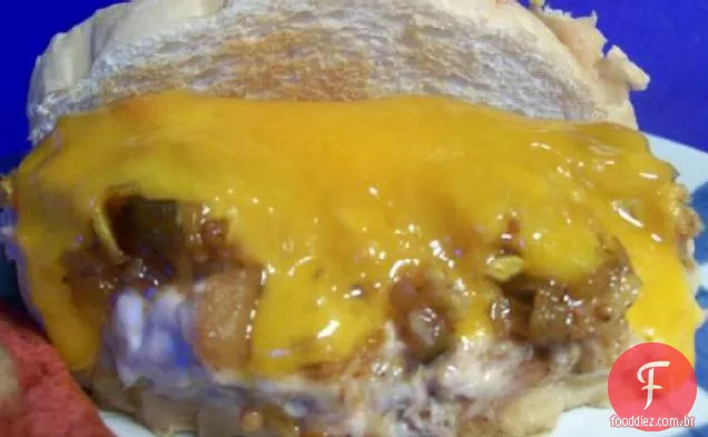 Melt de picles de atum e Branston