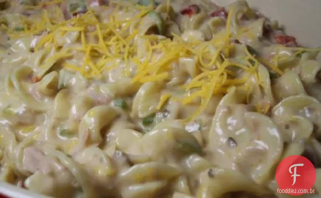 Caçarola De Macarrão De Atum Leve