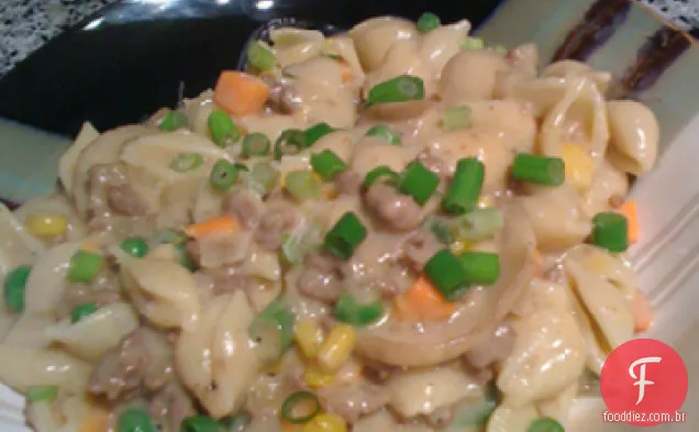 Salada De Macarrão De Verão