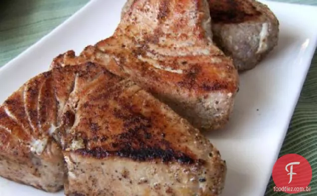 Bifes De Atum Picante Grelhados