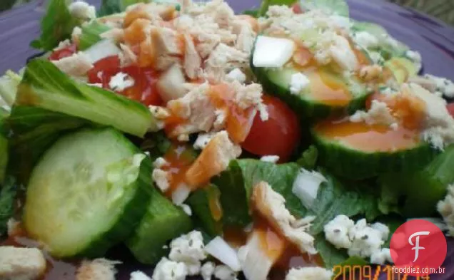 Salada Picada Com Cobertura De Atum To-Go