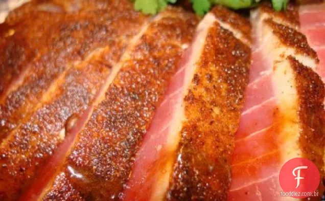 Atum Vermelho Chileno Com Esmalte Teriyaki