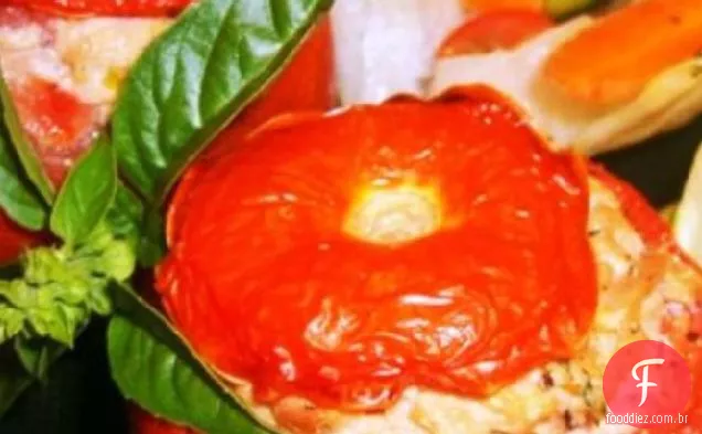 Tomates Recheados Com Atum Assado