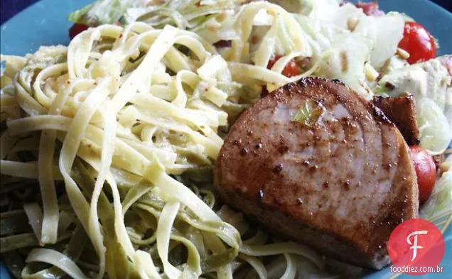 Trio de salada T's (Atum, tomate e estragão)