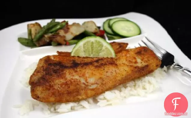 Cominho Frito-Chile Crusted Fish