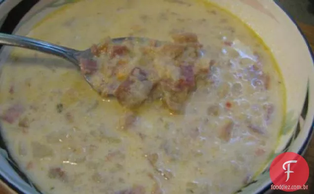 Sopa De Frutos Do Mar Sob Pressão