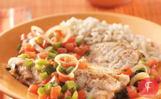 Frigideira De Peixe Mediterrâneo
