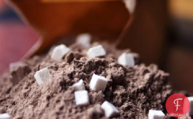 Senhorita Suíça Caseira Com Mini Marshmallows