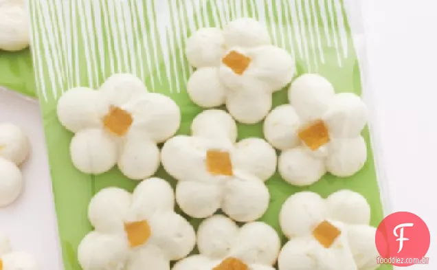 Flores De Merengue Limão
