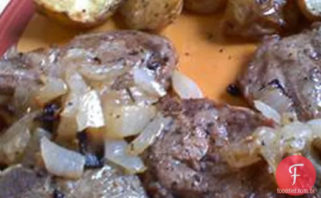 Costeletas De Cordeiro Grelhadas Simples