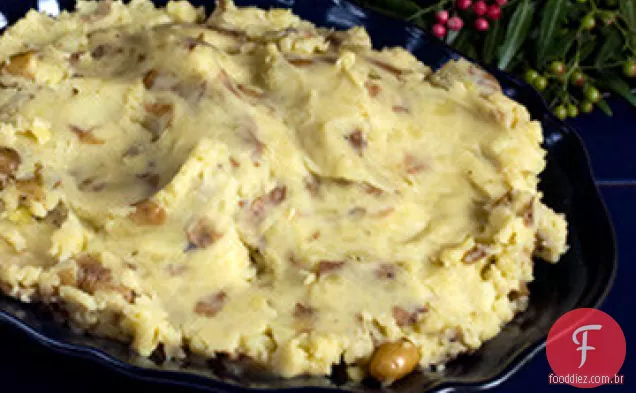 Truffled Fingerling Esmagado Batatas