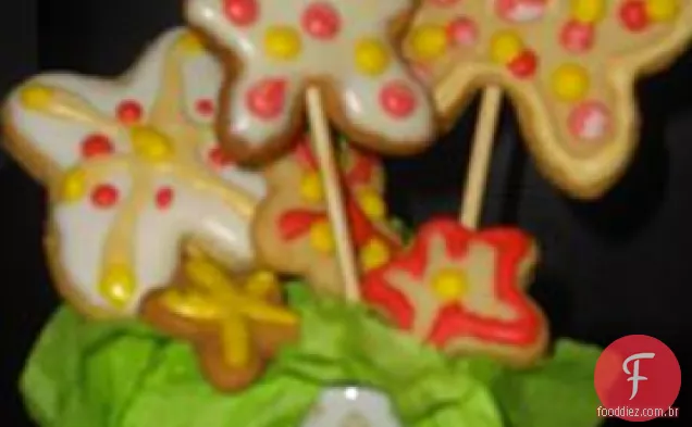 Biscoitos de açúcar à moda antiga em uma jarra