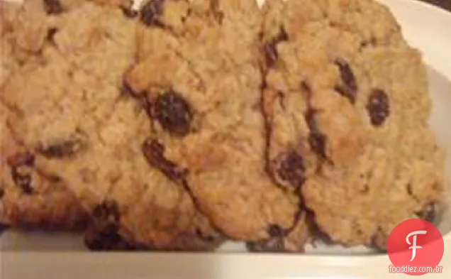 Biscoitos de aveia com passas VII