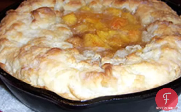Frigideira Torta De Pêssego