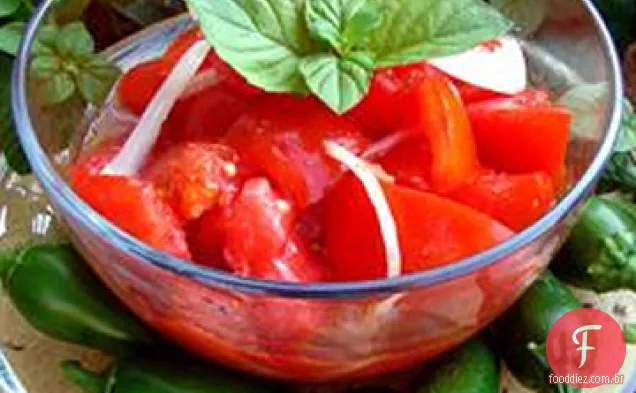 Chrissy's Sweet 'n' Sour Tomato Salad