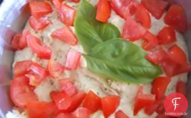 Molho de feijão branco com pinhões