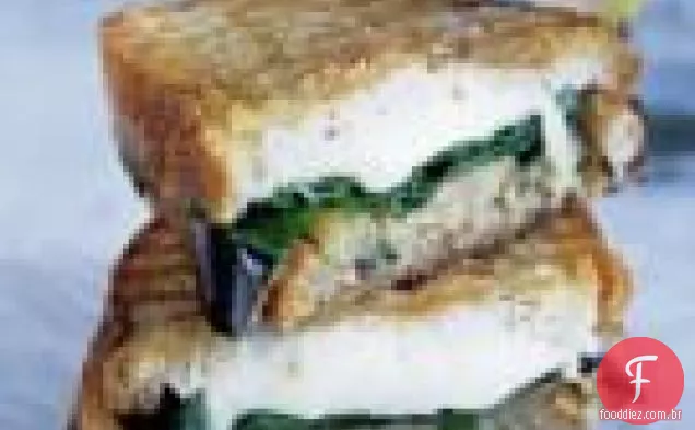 Berinjela Grelhada, Rúcula E Mussarela Panini