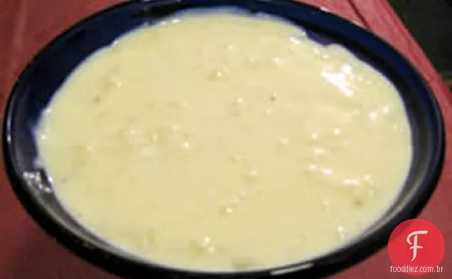 Pudim De Arroz Cremoso Com Canela