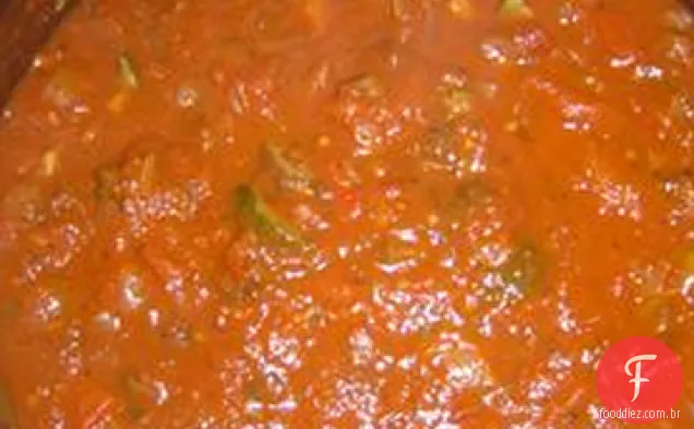 Molho De Espaguete Fresco