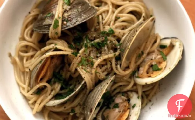 Jantar esta noite: Pasta alla Vongole