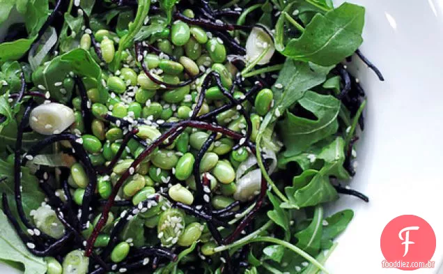 Rocket, Feijão Edamame E Algas Hijiki