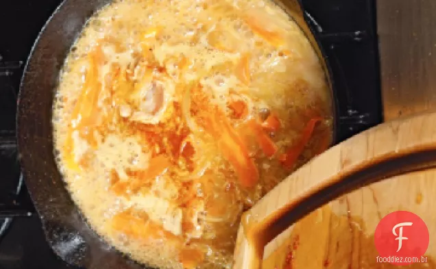 Cozinhe o livro: molho de panela para Frango Assado