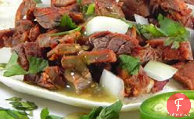 Arrachera (Recheio De Taco De Bife De Saia)