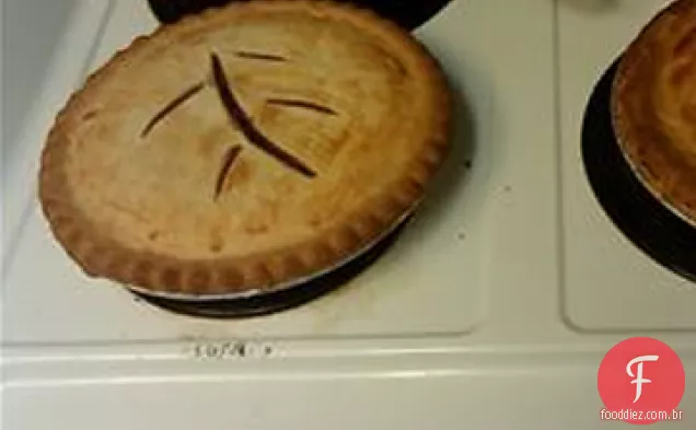 Torta De Creme De Ruibarbo I