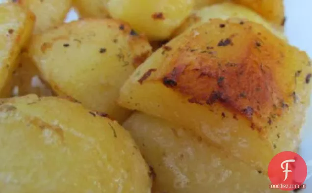 Batatas Vermelhas Assadas Super Fáceis