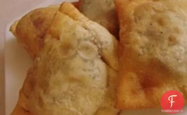 Bolinhos De Ravioli Fritos Doces Especiais Italianos