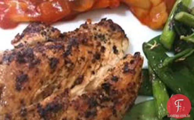 Frango Grelhado Com Pimenta Limão