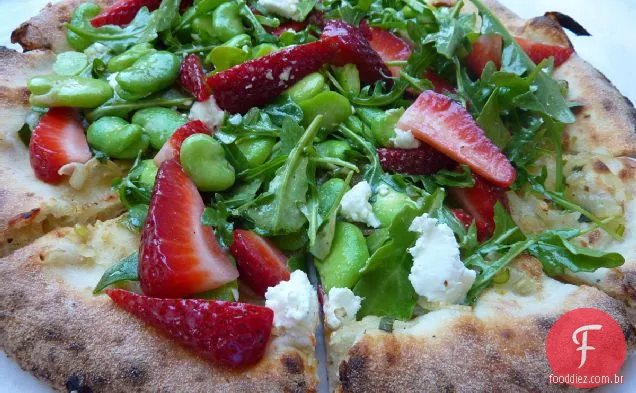 Receita De Pizza De Cebolinha Grelhada