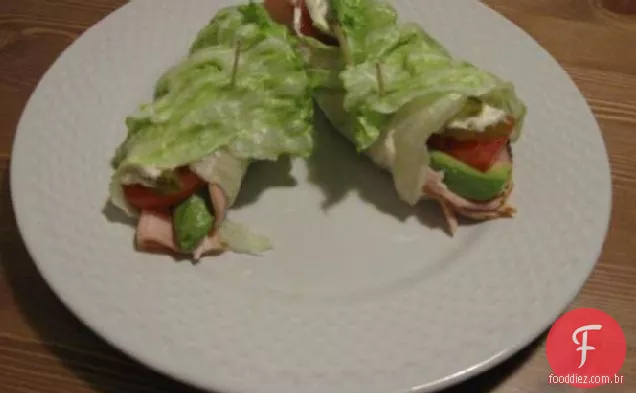 California Lettuce Wrap-Dieta Em South Beach
