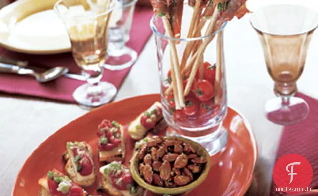 Grissini com Prosciutto