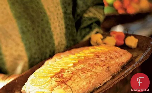 Robalo Grelhado Fumado A Maçã