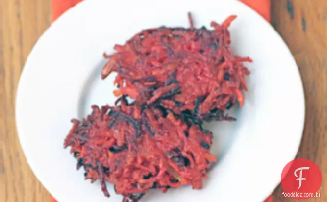 Latkes De Beterraba Perfumados Cominho