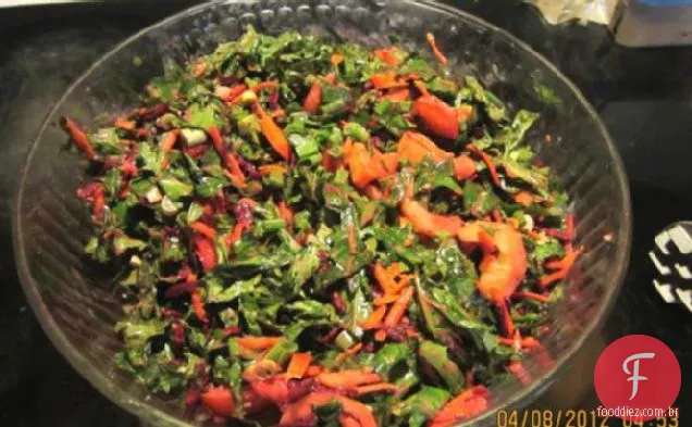 Salada De Beterraba E Couve