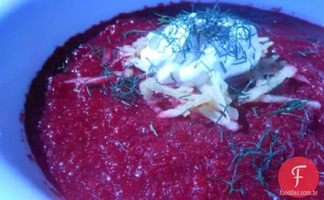 Borsch De Beterraba Torrada