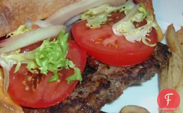 Hambúrguer para uma pessoa