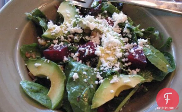 Salada de beterraba, cenoura e agrião